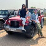 Aindrita Ray Instagram - Beauty with the Beasts! @mahindrathar #ExploreTheImpossible #MahindraThar #TharFilmChallenge @mansworldindia