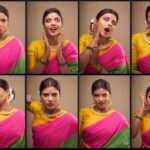 Aishwarya Rajesh Instagram - #Throwbak...shot in 2018 clicked @bhagathmakka ... H&M @kabooki_mua Crazy expressions during 2020😕😌🙄🤔🤨😏😃😂😣😖😫😩😜🤓😎point to note (not copied from anyone )😜😜tell me which one is you 🤪🤪