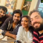 Aishwarya Rajesh Instagram – Lunch date wit my team … @robertozazzara @rrathindran @prithvi15