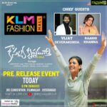 Aishwarya Rajesh Instagram - #kausalyakrishnamurthy pre release event today at 6 ... thank u @thedeverakonda n @raashikhannaoffl for gracing d occasion.. cya all ther