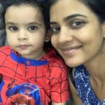 Aishwarya Rajesh Instagram – Most precious n beautiful gift for our family #Aryan papa .. wishing. Him happie happie bday an god bless @manikanta_rajesh_official @sofia.sof.official