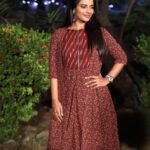 Aishwarya Rajesh Instagram - Wearing. This lovely outfit @merasalofficial for #kanaapressmeet...