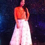 Aishwarya Rajesh Instagram – Thank u so much @swaadh for this vibrant outfit for #dancevsdancecolorstvtamil coming this Sunday