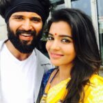 Aishwarya Rajesh Instagram – My first telugu film along side @thedeverakonda ..