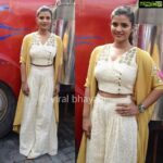 Aishwarya Rajesh Instagram – Loved this trendy outfit from @aaryaa_kk for #Daddypromotions styled @rochelledsa n @anishagandhi3