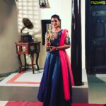 Aishwarya Rajesh Instagram – Beautifully designed by @studio.v7 for #AnandavikadanNambikaiawards.. styled by @pansyraja 😍