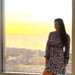 Aishwarya Rajesh Instagram – Feeling on top of the World @atthetopburjkhalifa 😍 I love @pickyourtrail for their awesome planning and  recommendations. 😊 More fun coming up in the next few days! 

@visit.dubai @emaardubai 

@atthetopburjkhalifa @emaardubai 
@celebratedubai  @visit.dubai @pickyourtrail

#worlds_coolest_winter 
#dubaidestinations 
#MyDSF 
#UnwrapTheWorld 
#LetsPyt 
#pickyourtrail 

.
#MyDSF @celebratedubai #UnwrapTheWorld #LetsPYT #Pickyourtrail #VisitDubai #Dubai #Sunset