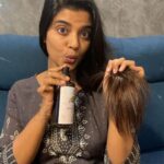 Aishwarya Rajesh Instagram – Sunday hair care with @thetribeconcepts 

I love this oil for my hair. This smells exactly like the oil my mom used on me during my childhood. I have been using the @thetribeconcepts hair oil for over an year now and i am loving the results 🤗

#thetribeconcepts #haircare #hairgrowtips #sundayhaircare #ritual