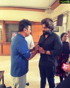 Allu Arjun Instagram - My Humble respects To Puneeth Garu . My respect to  rajkumar garu’s family , friends , well wishers & fans .