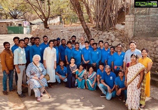 Amala Akkineni Instagram - From Blue Cross of Hyderabad team with love, at 28 years of service. @bluecrosshyd