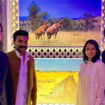 Amala Akkineni Instagram - Had a lovely evening at Upasana and Ram Charan's home - an exhibition of beautiful wildlife pictures that Ram Charan has taken himself in aid of WWF, India. @upasanakaminenikonidela @alwaysramcharan @wwfindia