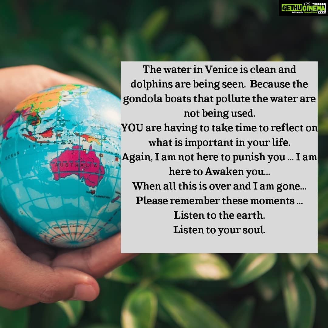 Amala Akkineni Instagram - Among all the forwards and important messages I saw one from Coronavirus. Found it very powerful and thought I would share it to seek your reactions 🙏🏼 Stay safe everyone and make the best of lockdown💛 #staysafe #covid2019