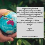 Amala Akkineni Instagram - Among all the forwards and important messages I saw one from Coronavirus. Found it very powerful and thought I would share it to seek your reactions 🙏🏼 Stay safe everyone and make the best of lockdown💛 #staysafe #covid2019
