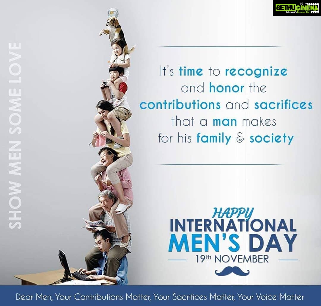 Amala Akkineni Instagram - To all our amazing men 🥰 husbands, fathers, brothers, and sons🙏🏼 #internationalmensday #mensday