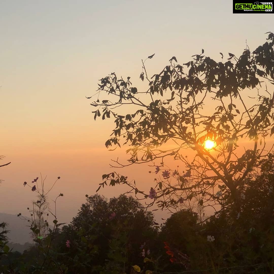 Amala Akkineni Instagram - Sharing some beautiful moments from my recent trip to the Himalayas. Pic 3 is with my trekking buddy, Deepa, a farmer and Pic 4 is with my dear father. #beautifulhimalayas #himalayanmountains #vacation