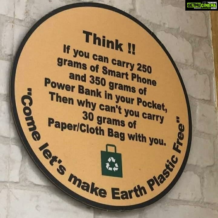 Amala Akkineni Instagram - Little steps like carrying your own bag can go a long way. Do consider going plastic free for Mother Earth. #saynotoplastic #plasticfree