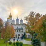 Amala Akkineni Instagram - The sights of beautiful Moscow. Inside the Kremlin and a view of Russian President Mr Putin's office.