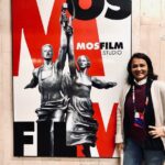Amala Akkineni Instagram - Visited Moscow Film Studio, was very impressed!