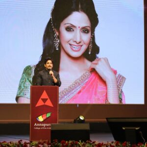 Amala Akkineni Instagram - It was a memorable evening and truly an honour to have Rekha ji, Boney ji and Chiranjeevi garu in our midst for the ANR National Awards and the ACFM convocation
#ANRnationalawards @acfm_official