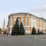 Amala Akkineni Instagram - The sights of beautiful Moscow. Inside the Kremlin and a view of Russian President Mr Putin's office.