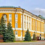 Amala Akkineni Instagram - The sights of beautiful Moscow. Inside the Kremlin and a view of Russian President Mr Putin's office.