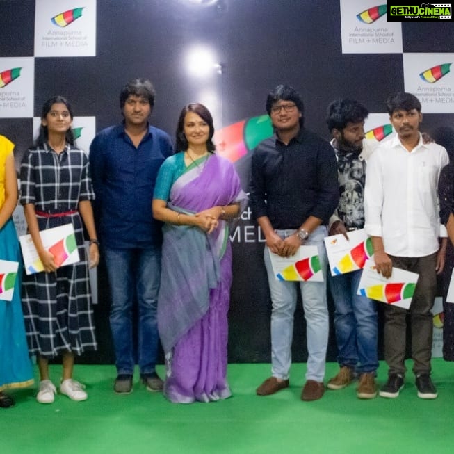 Amala Akkineni Instagram - Congratulating all those who certified in the ACFM short courses! A day to celebrate! @acfm_official Annapurna College of Film and Media