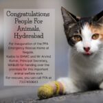 Amala Akkineni Instagram - Congratulations @pfahyderabad and @ghmconline. At the inauguration, Mr Arvind Kumar, Principal Secretary, MA&UD said he was confident that handing over GHMC shelters to animal welfare groups will ensure that the facilities are well maintained for this important work.