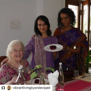 Amala Akkineni Instagram - Loved every minute of being with you Sridevi 💛 thank you for making my mother so happy and for sharing your special recipe 🙏🏼

#Repost @vibrantlivingbysridevijasti
• • • • • •
Here it is finally. One of the most sought after dish from my kitchen here at Vibrant Living. I created this seemingly simple, yet amazing dish nearly a decade ago. It was as unconventional then as it is today - no cheese, no pasta and yet you call it Lasagna?!! Beets, Nuts, Apple Cider Vinegar and select spices - And nothing else. Seriously!!!?
 

So would say every one who hear of this for the first time... until they taste it! And boy did they taste it. One of my proudest dishes held closest to my heart and had the ravest of feedbacks from my family, friends and guests alike - whether in Hyderabad, Toronto or Tuscany. :)

Of course I wouldn't part my most cherished recipe in spite of sincere requests and not so gentle threats from many who ate it! But when a dear friend's mom asked the recipe, I couldn't say no! I hope you get to enjoy it as much I did sharing with two of the coolest women I know.

@akkineniamala 

https://youtu.be/L0-tmushYVQ
.
.
.
.
.
.
.
.

#vibrantliving,#healthyliving,#sridevijasti,#vegan,#veganlasagna,#veganbeetrootlasagna,#beetrootlasagna,#amalaakkineni,#healthyrecipes #plantbased #vibrantlivingbysridevijasti