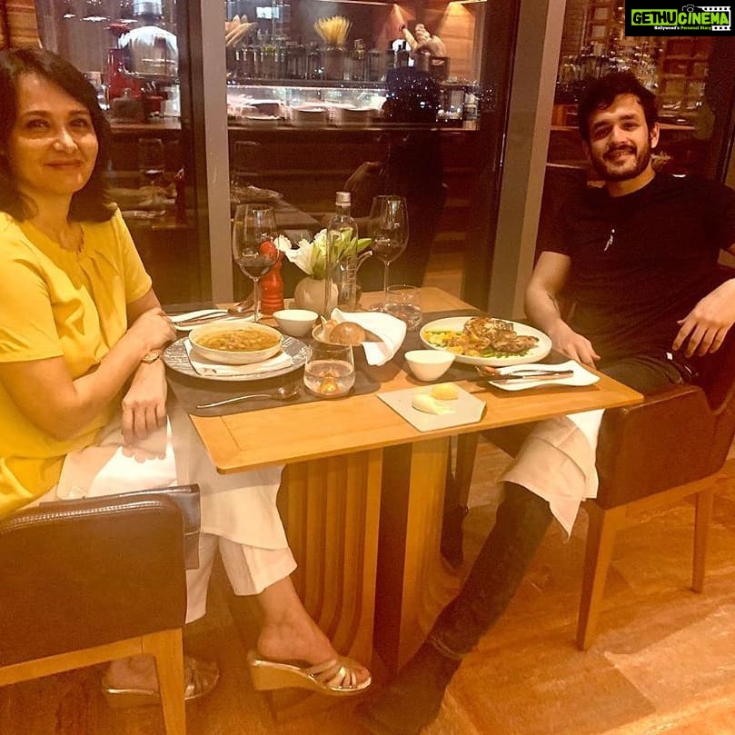 Amala Akkineni Instagram - Proud to be your mom @akkineniakhil https://www.tollywood.net/hidden-bonding-of-akhil-akkineni-and-amala/