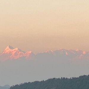Amala Akkineni Instagram - The majestic Himalayan peak Trishul @ Uttarakhand. Have been settling dad into his retirement and enjoying long treks every day. The mountains are truly magnificent 🙏🏼 spending time meditating and brushing up on Hindi 😊