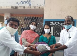 Amala Akkineni Instagram - Nagarjuna and I organised the distribution of kandi (red gram) seeds for 650 farmers today, covering one acre of land per family. With the onset of monsoon and the planting season underway, it was a gesture to support farmers to recover form the Covid setback. Sarpanch Vishnuvardhan has taken up distribution to deserving farmers. #covid2019 #COVIDkindness Shadnagar Town