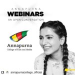 Amala Akkineni Instagram - For those who would like to interact with Samantha and hear about her journey as an award-winning actress you can visit the handle @annapurnacollege_official and click the link in their bio to register. #Repost @annapurnacollege_official • • • • • • Mark the date: Friday, May 29, 2020 at 4 pm. Free Webinar with popular Indian Actor Samantha Akkineni- in conversation with Annapurna College of Film and Media. Registrations open! (Link in bio) #SamanthaAkkineni #IndianFilmActor #Tollywood #IndianFilmIndustry #AnnapurnaStudios #AnnapurnaCollegeofFilm&Media #FreeWebinar #amalaakkineni #AkkineniNagarjuna  #Acting #Filmmaking #Film&Media #Films #Entertainment
