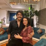 Amala Akkineni Instagram - A special birthday wish on this day, good health, happiness, satisfaction and much to look forward to, my love. So blessed to be with you... dearest Nag. To all the fans and well-wishers sending their greetings  - thank you and good wishes in return, stay safe.
