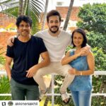 Amala Akkineni Instagram - Happy birthday dearest son. Challenging times call for wisdom and compassion - May you shine with both always 💛 @akkineniakhil #Repost @akkineniakhil • • • • • • No words will express what these two mean to me. Great full is all I can say. Family first ! Love and Happiness to all #stayhomestaysafe