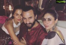 Amrita Arora Instagram - Happpppy birthday my darling beebo 🍷🍷🍷 My soul mate ,stay precious always ❤️❤️ Love you 😘 #eternalpouter #partnerinwine #meandmine !