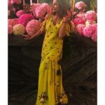 Amrita Arora Instagram - In my faaab @surilyg for Ganapati celebrations 🙏🏼🙏🏼 #Repost @surilyg with @get_repost ・・・ The stunning Amrita Arora Ladak @amuaroraofficial celebrates Ganesh Chaturthi in Surily G ochre Sharara and Kurti! #classic #timeless #cordwork #beads #gypset #bohoglam #newcollection