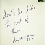 Amrita Arora Instagram – Don’t be like the rest of them darling!
