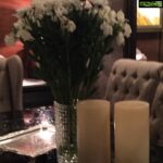Amrita Arora Instagram – ❤️my home #flowers #scentedcandles #satnightin!!!