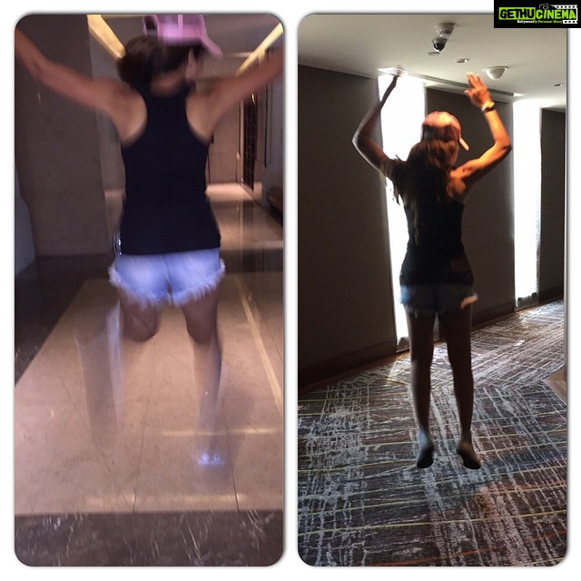 Amrita Arora Instagram - Elevate #jumpjump #