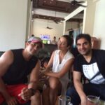 Amrita Arora Instagram - Two main men in my life😘❤️