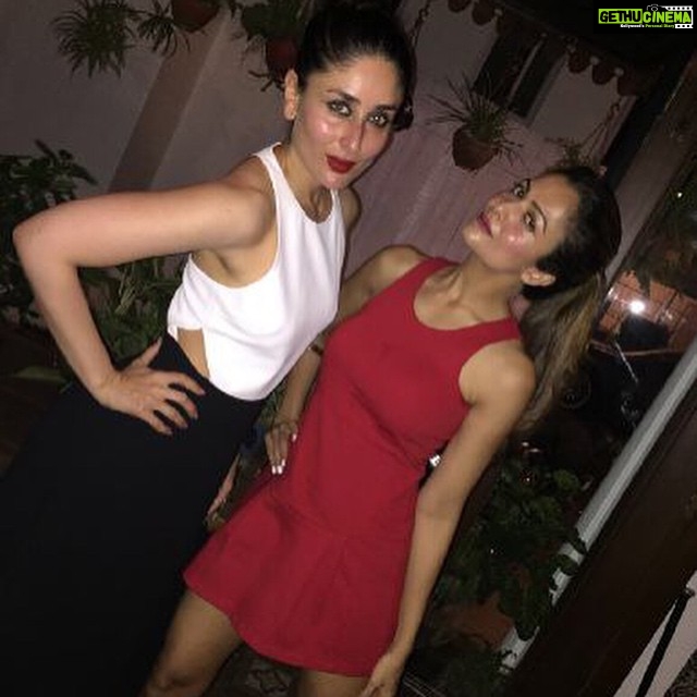 Amrita Arora Instagram - My bestie!!!#partyhardtrainharder#myprotege#iflookscudkillllll!!