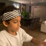 Amrita Arora Instagram - My wise ol little chap ! 12 going on 21 but always my baby ! Our son shine ,shine on our crazy diamond ❤️❤️❤️ Happy birthday Azaan ❤️❤️❤️❤️❤️