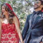 Amrita Arora Instagram - When internal happiness shines through ❤️❤️❤️ To a lifetime of happiness,Love and Laughter ❤️❤️❤️ @shibanidandekar @faroutakhtar ! As shibs would say “Mad Love “