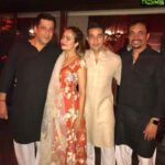 Amrita Arora Instagram – With my peeps @aadu_adil @jordy_patel in my amazing @seemakhan76 outfit