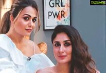 Amrita Arora Instagram - Happy birthday our beebo , bebo ,bobee... Today you’re 40 and ohhh my gosh faaaaaabulous ... To turning older and wiser and us stronger together... Love you tons @kareenakapoorkhan ❤️❤️🍷🍷😘😘😍😍 #gutsssssssssss #fabat40