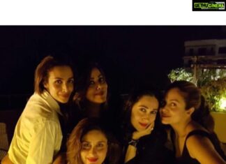 Amrita Arora Instagram - Happy birthday darling @mallika_bhat ❤️❤️❤️❤️ Have a super one 💥🍣🍾💄🍛🥃🎂