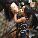Amrita Arora Instagram – Hahahaha my cutie #Rayaan …always clowning around ❤️❤️