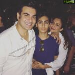 Amrita Arora Instagram – Birthday boy and his baby boy ❤️❤️ @arbaazkhanofficial @iamarhaankhan