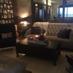 Amrita Arora Instagram - Dark corner in the day ❤️🍷 #home #sunday #lookoutside #rainy #familylove #roséseason #homehouseclub