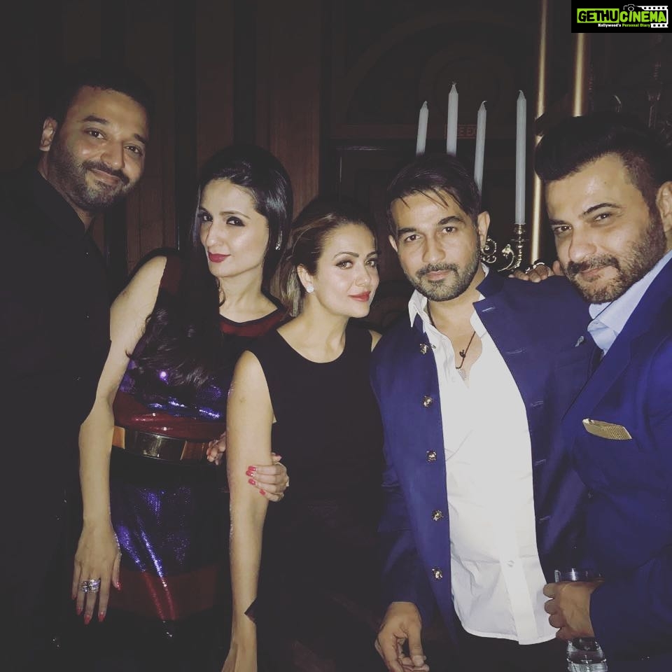 Amrita Arora Instagram - With our better halves ❤️